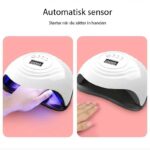 Använd UV lampa för gellack med IR sensor hemma – härda gellack och få glansiga naglar